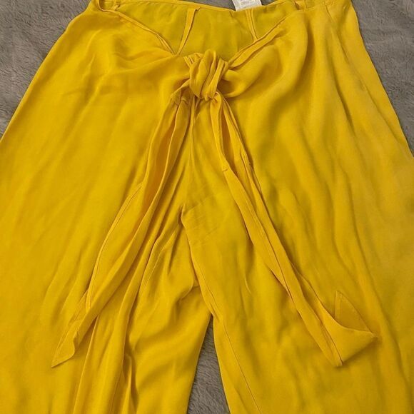 La Perla Aquasuit flare yellow pants , size XL - Picture 2 of 5